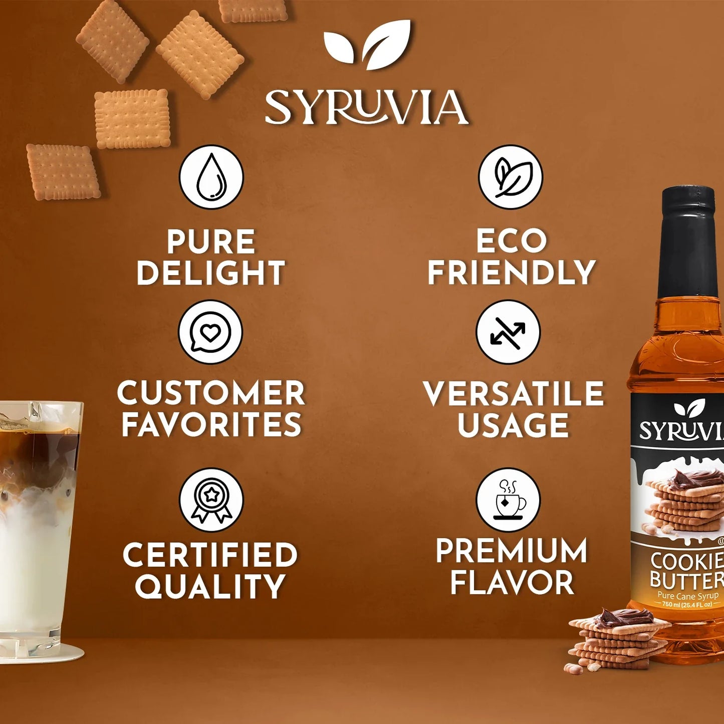 Cookie Butter Coffee Syrup - Anytime Bliss