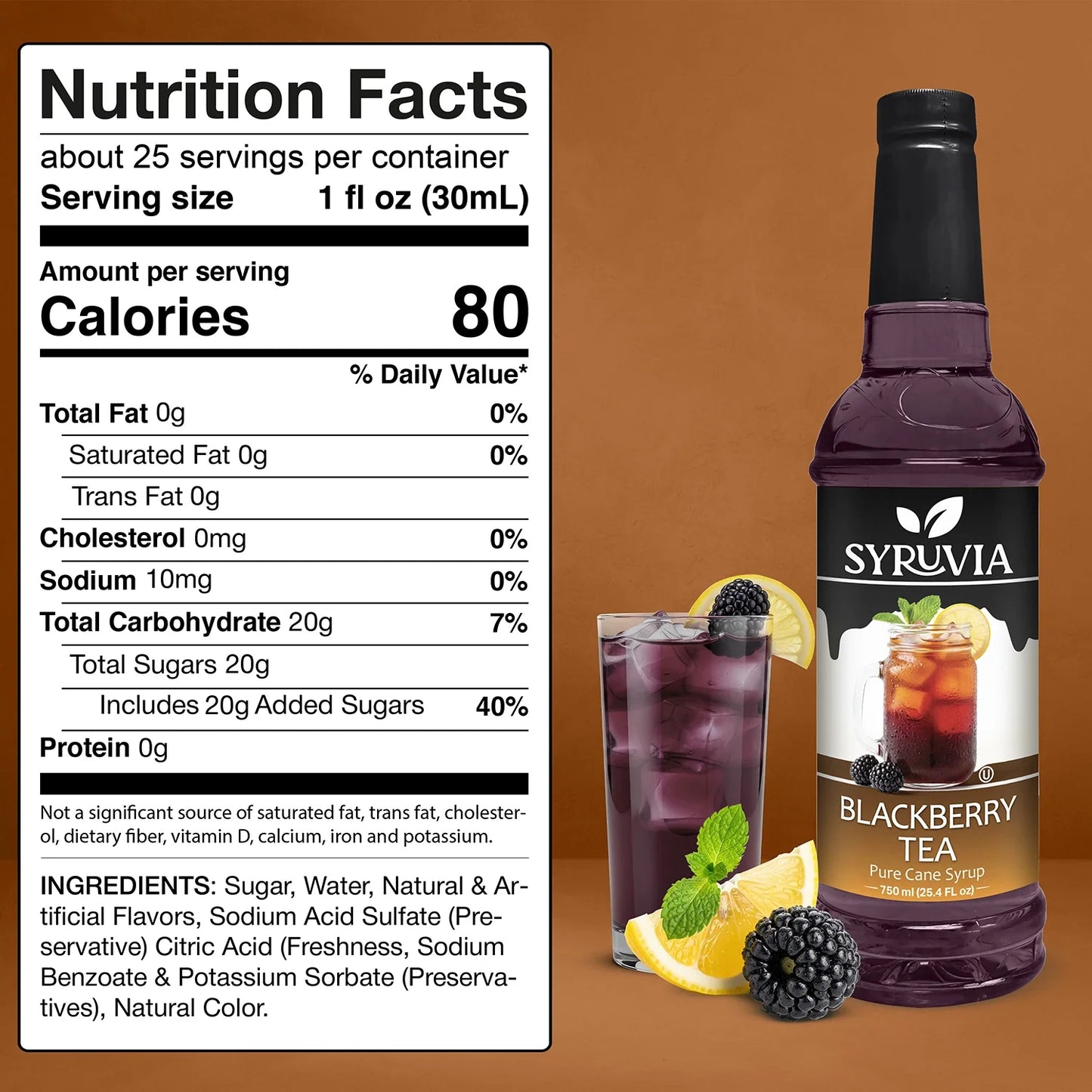 Blackberry Tea Syrup - Anytime Bliss