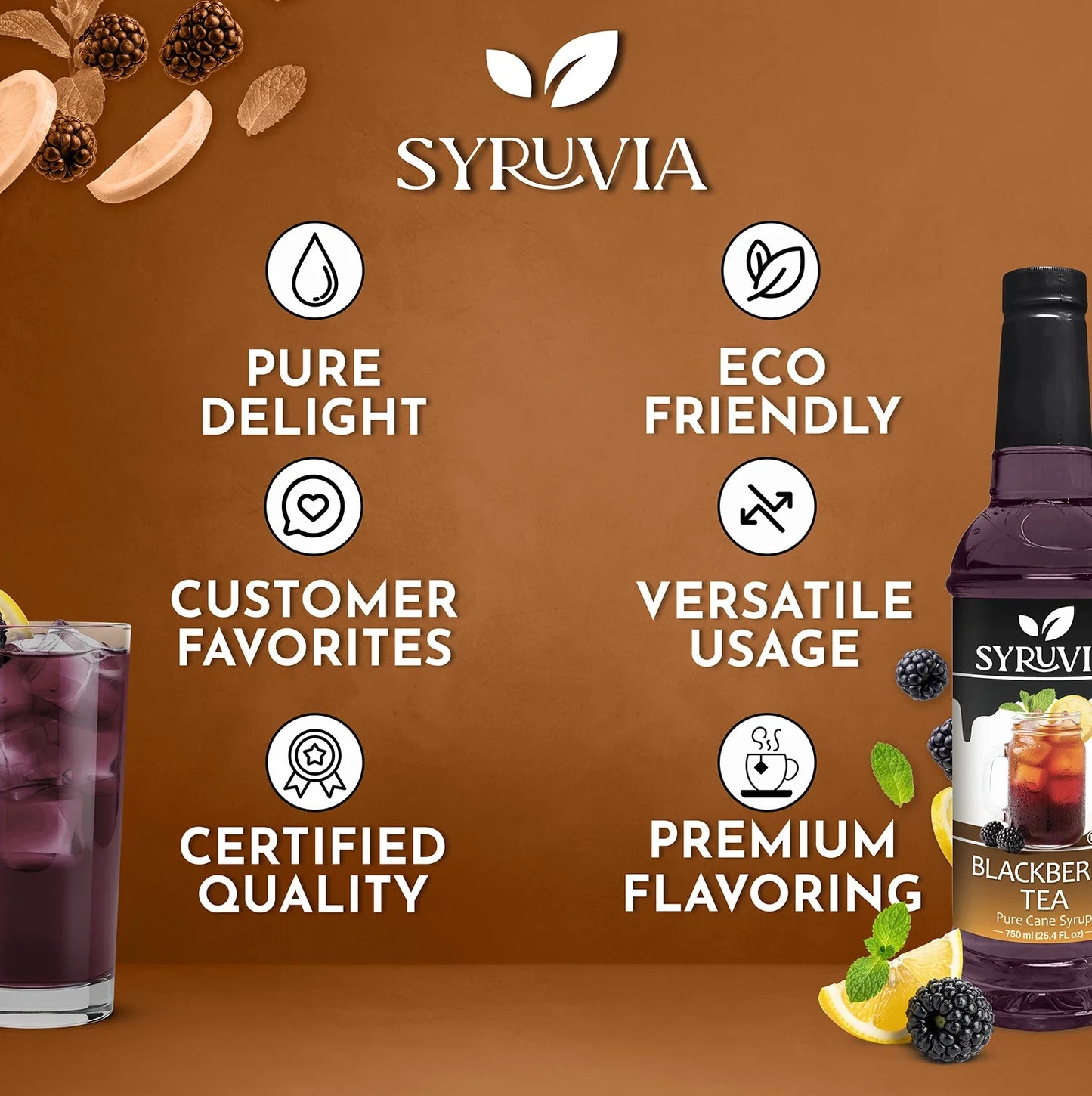 Blackberry Tea Syrup - Anytime Bliss