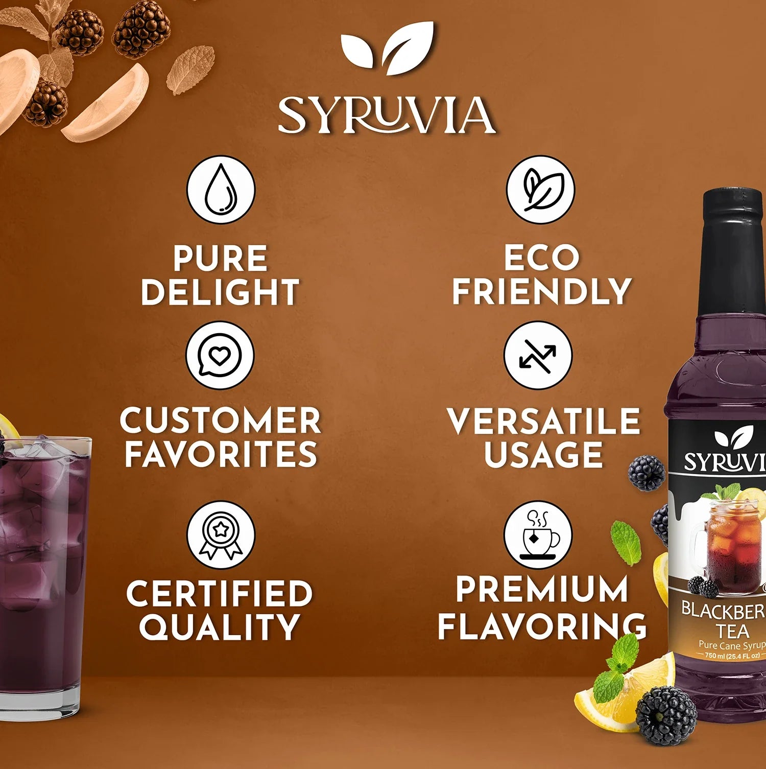 Blackberry Tea Syrup - Anytime Bliss