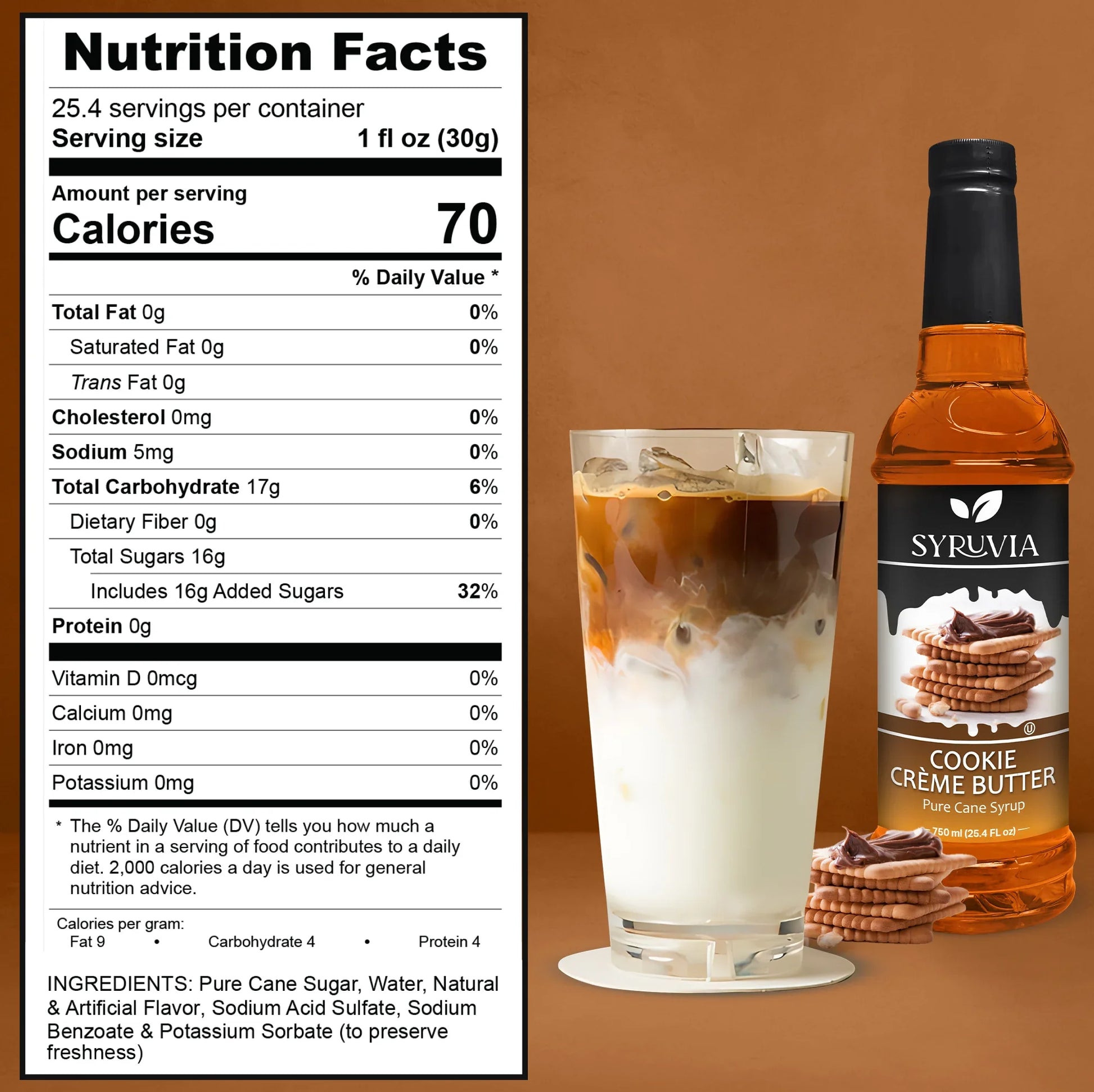 Cookie Butter Coffee Syrup - Anytime Bliss