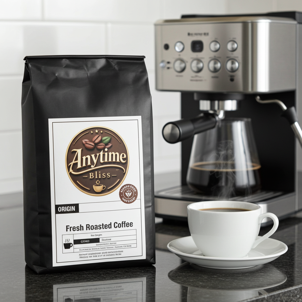 Coffee with Mushrooms Medium Roast - Anytime Bliss