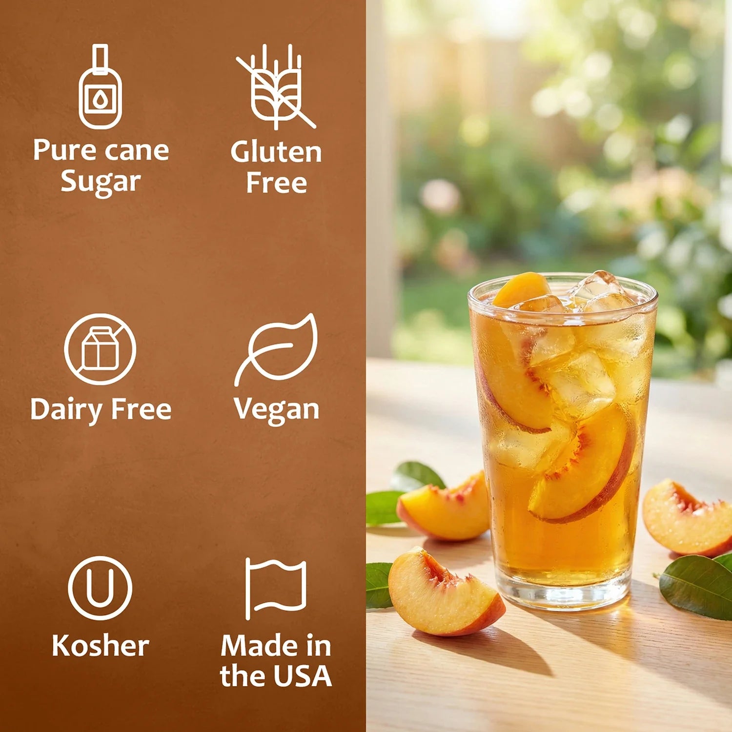 Peach Tea Syrup - Anytime Bliss