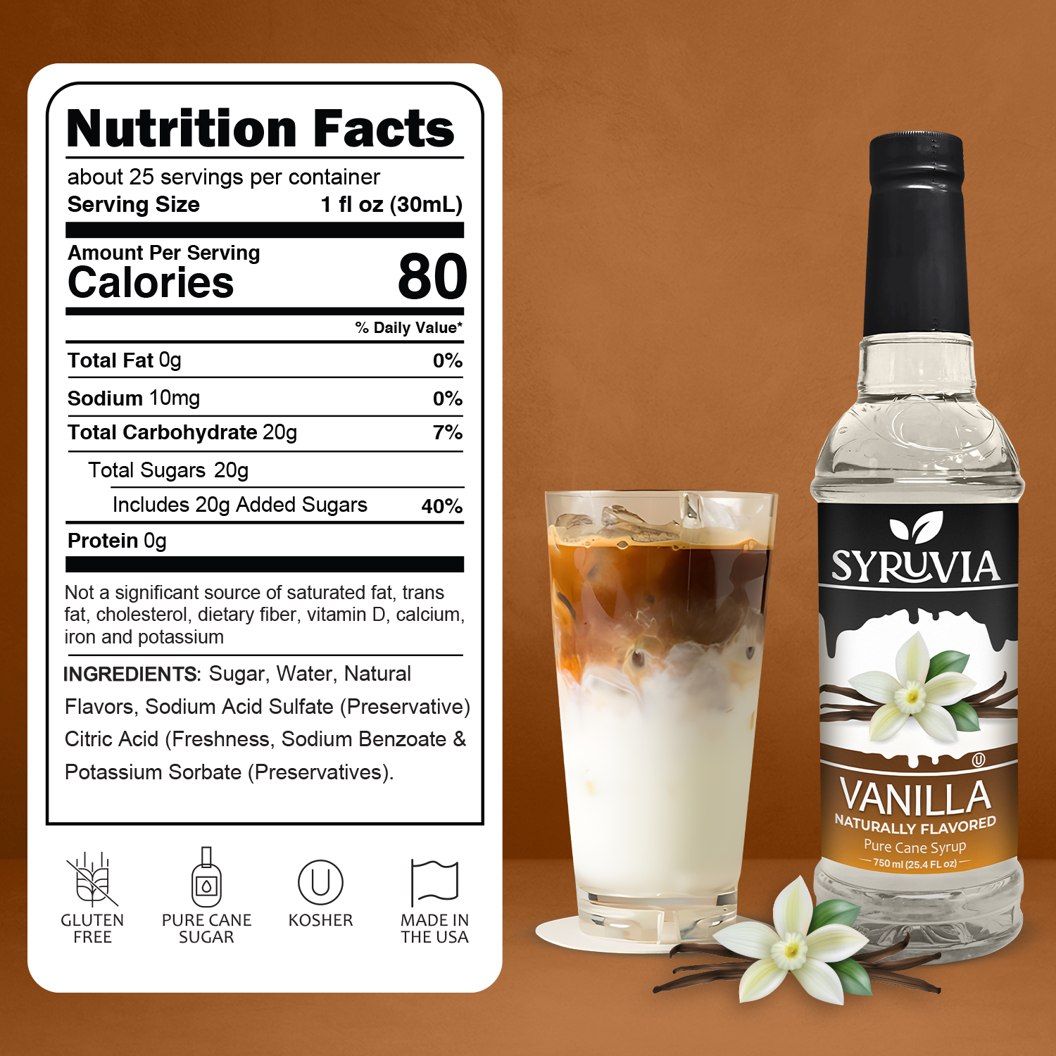 Vanilla Coffee Syrup - Anytime Bliss