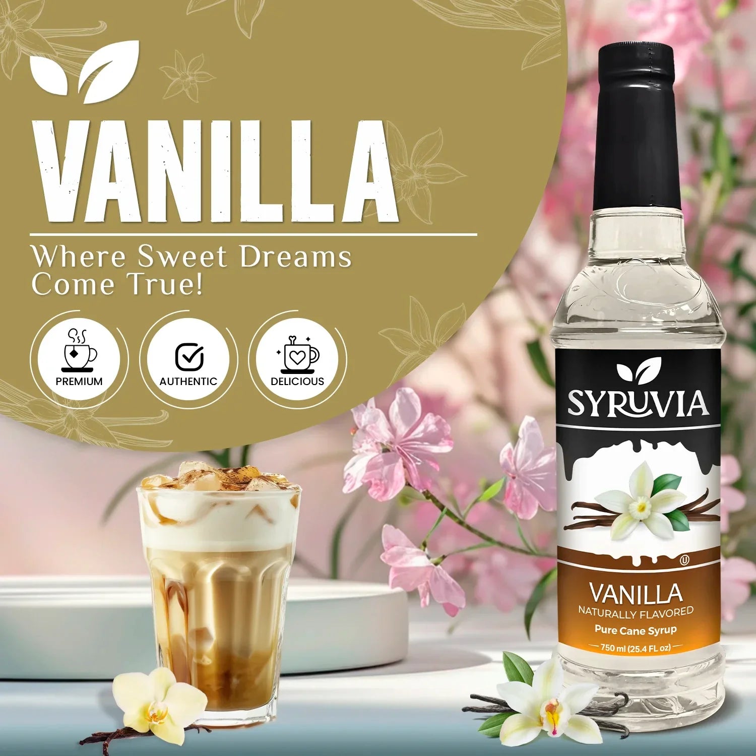 Vanilla Coffee Syrup - Anytime Bliss