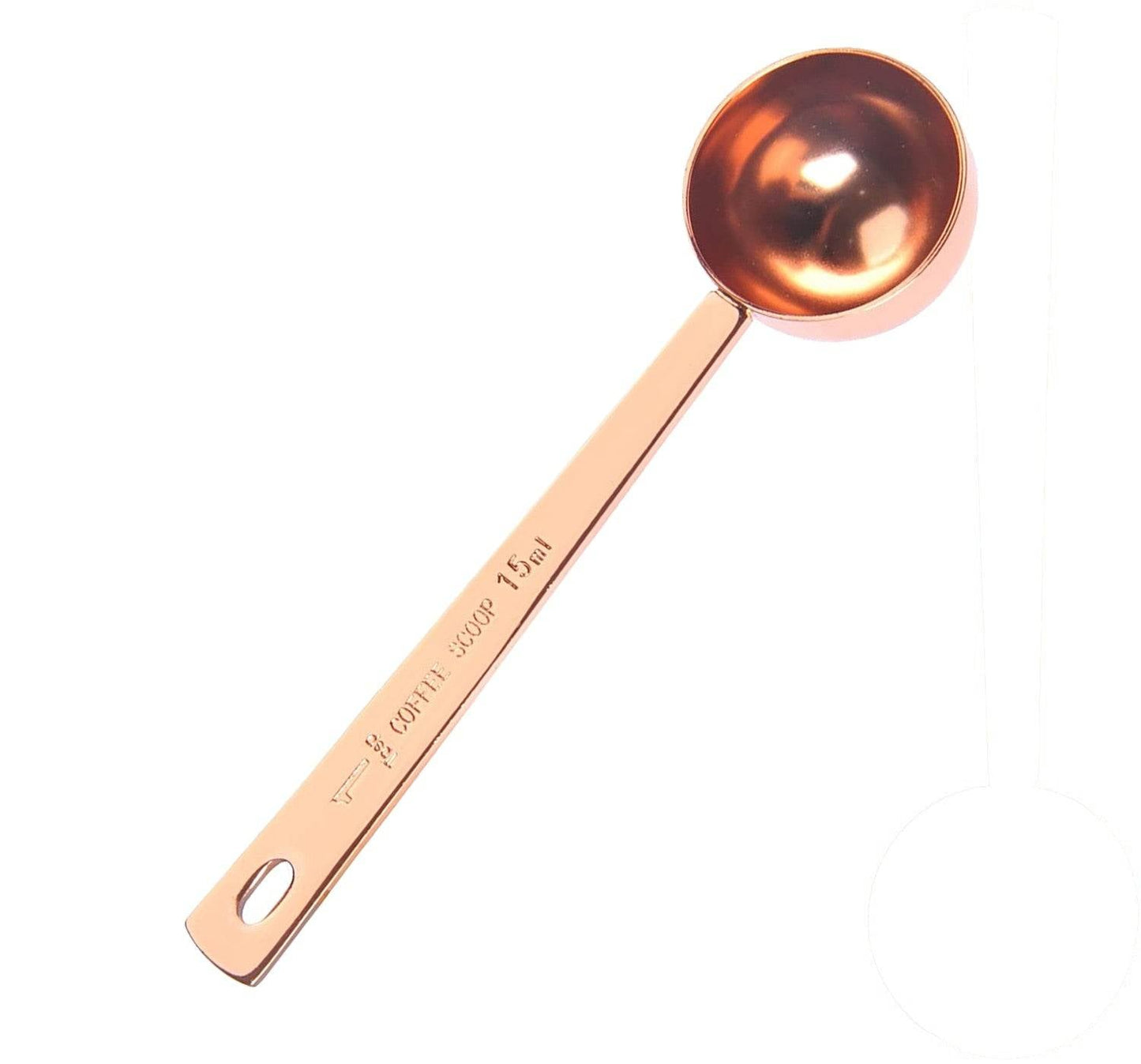Coffee Scoop Stainless Steel Measuring Spoon Coffee Spoon Silver Gold - Anytime Bliss