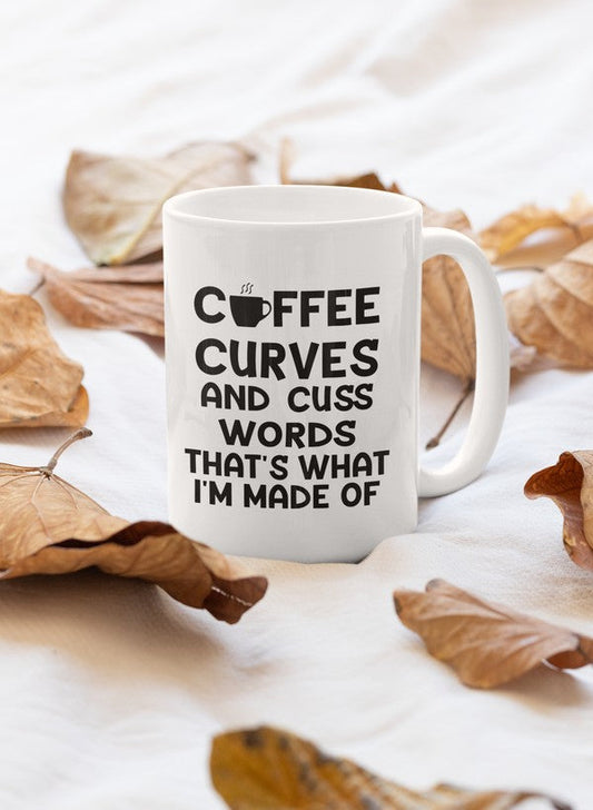 Coffee Curves Mug - Anytime Bliss